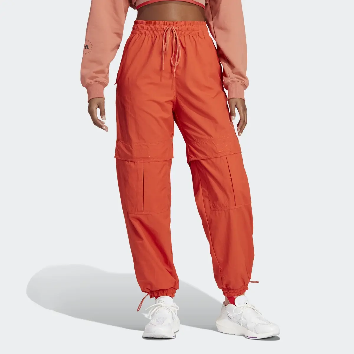 Adidas by Stella McCartney TrueCasuals Woven Solid Track Pants. 1