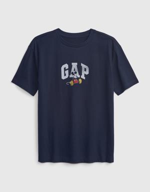 Gap Kids &#124 Disney 100% Organic Cotton Mickey Mouse T-Shirt blue