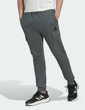 Adidas Essentials Fleece Regular Tapered Cargo Pants