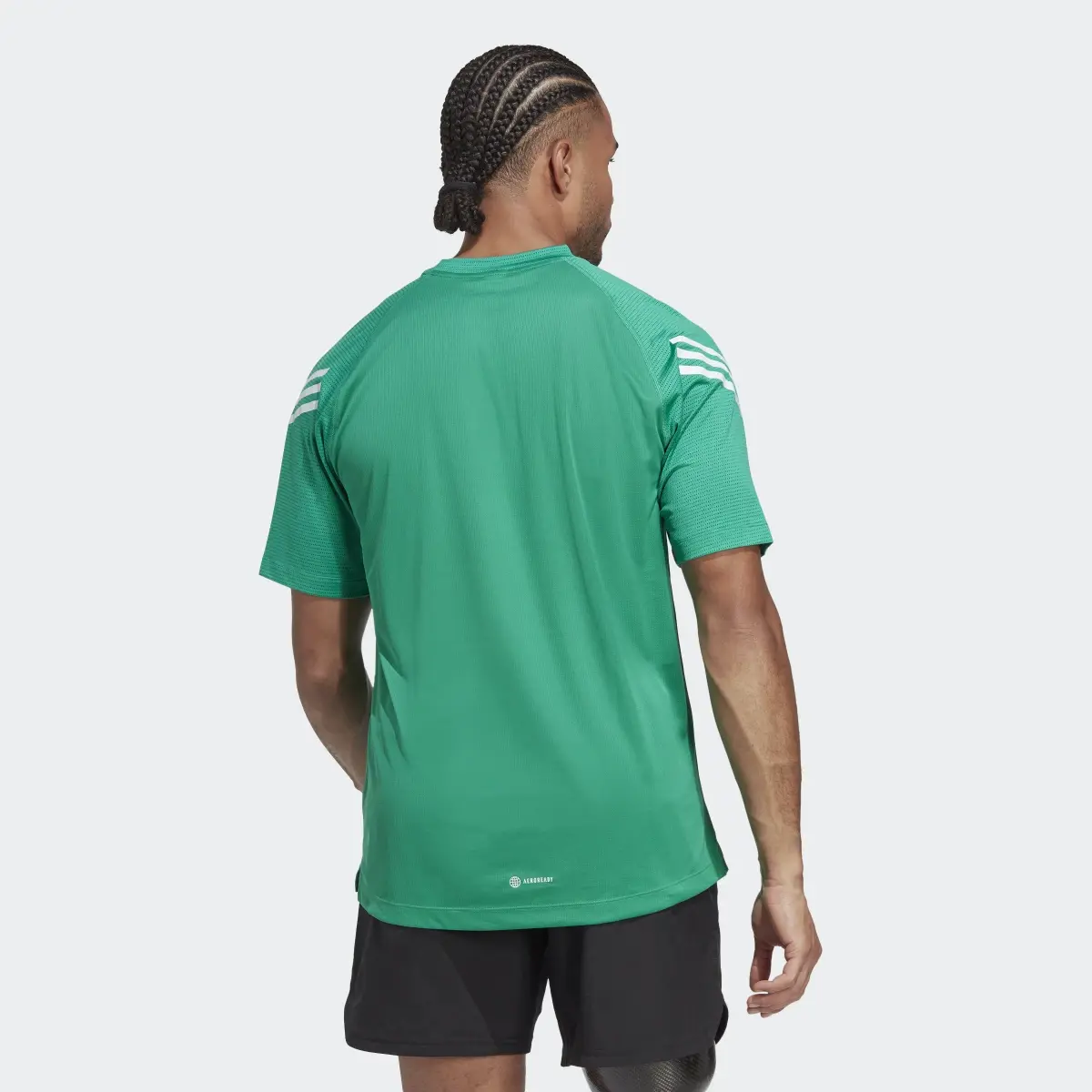 Adidas T-shirt da allenamento Train Icons 3-Stripes. 3
