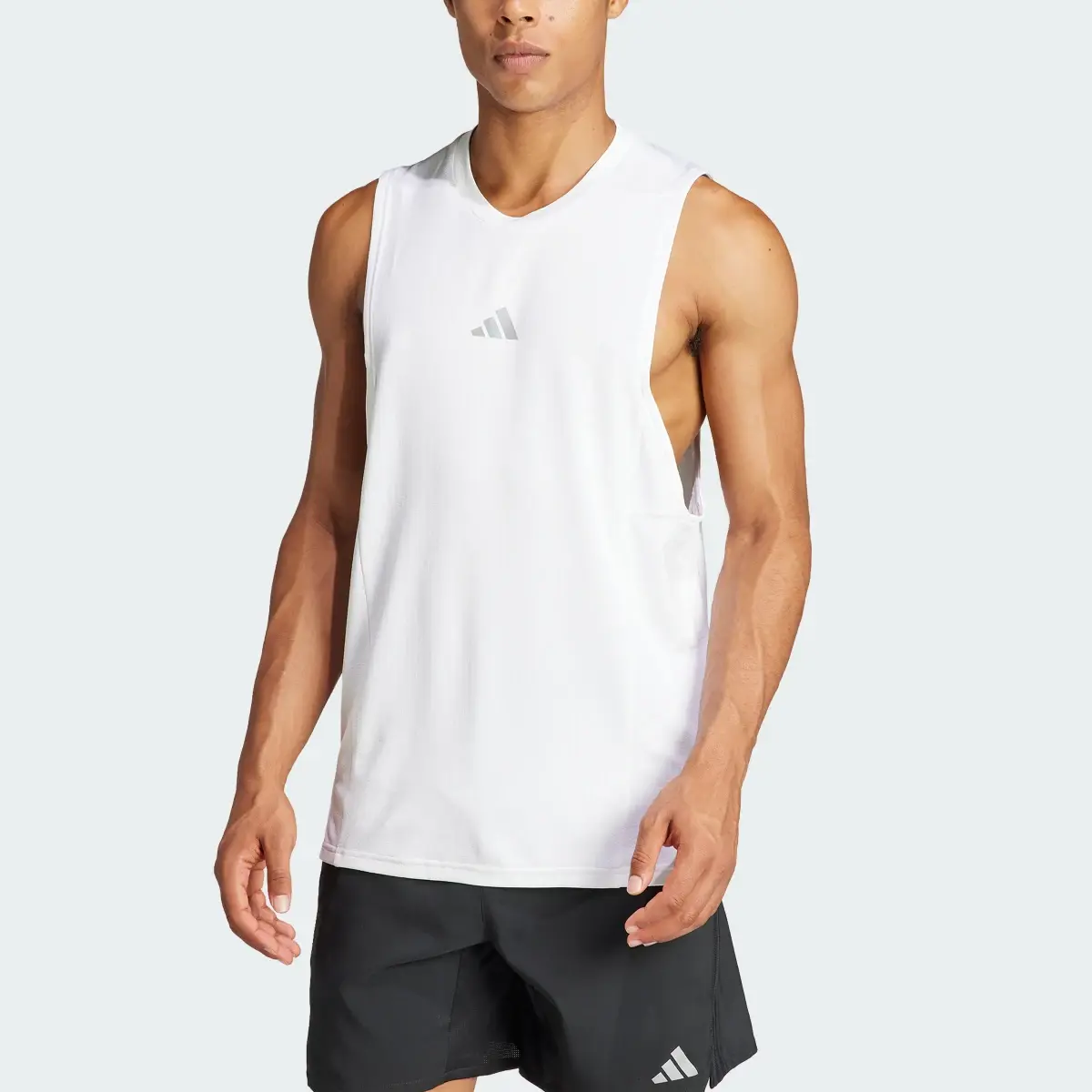 Adidas Designed for Training Workout HEAT.RDY Tank Top. 1