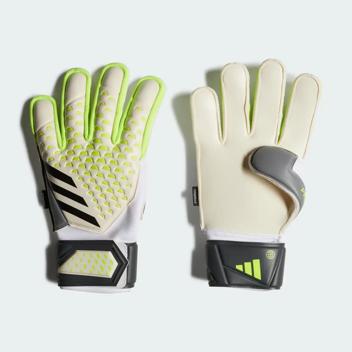 Adidas Predator Match Fingersave Goalkeeper Gloves. 3