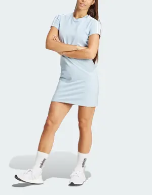 Adidas Vestido Playera Essentials 3 Franjas