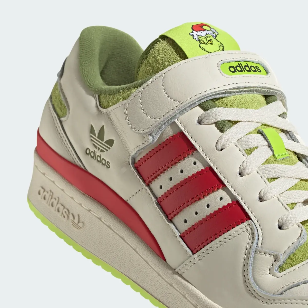 Adidas The Grinch Forum Low Shoes Kids. 3