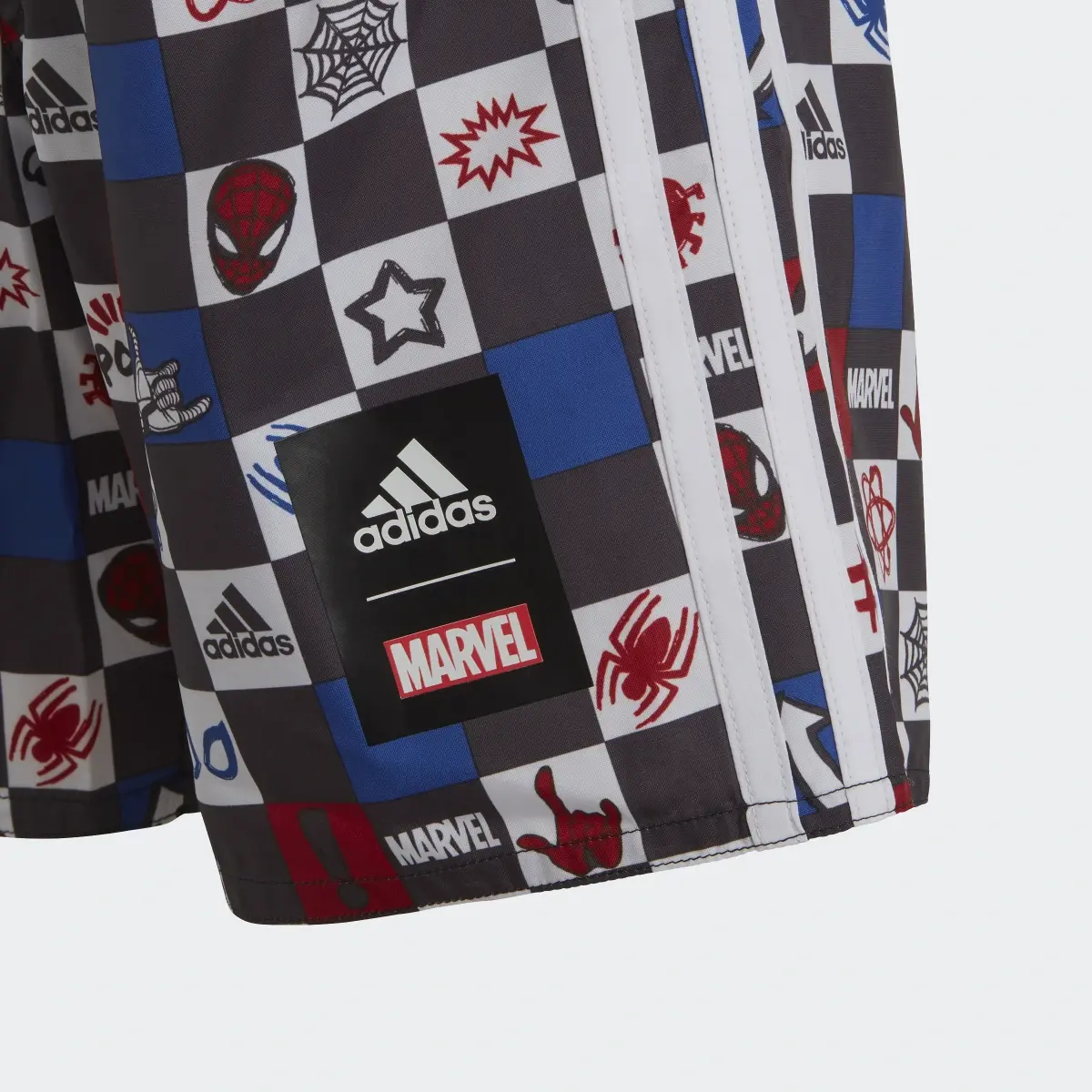 Adidas x Marvel's Spider-Man Swim Shorts. 3