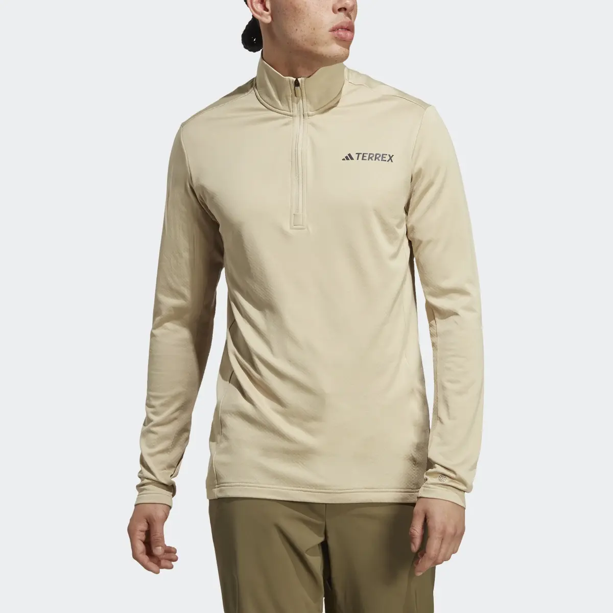 Adidas Terrex Multi 1/2 Zip Fleece Sweatshirt. 1