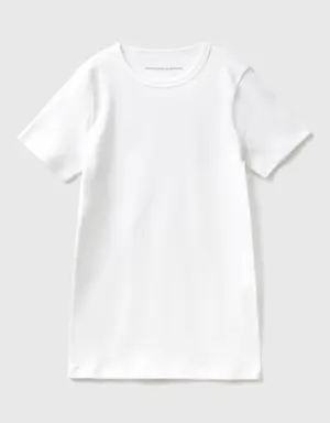 short sleeve t-shirt in warm cotton