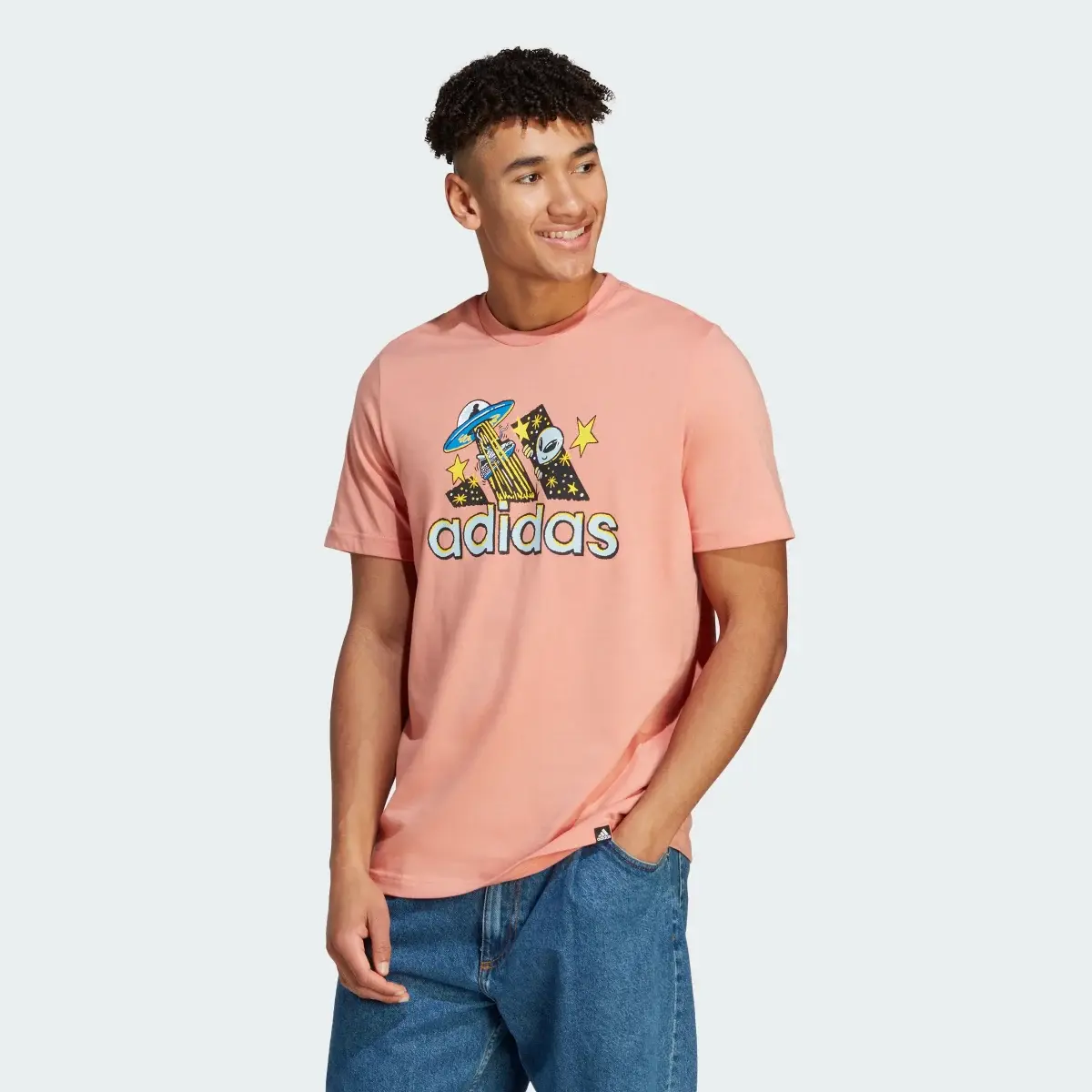 Adidas Playera Sportswear Dream Doodle Fill. 2