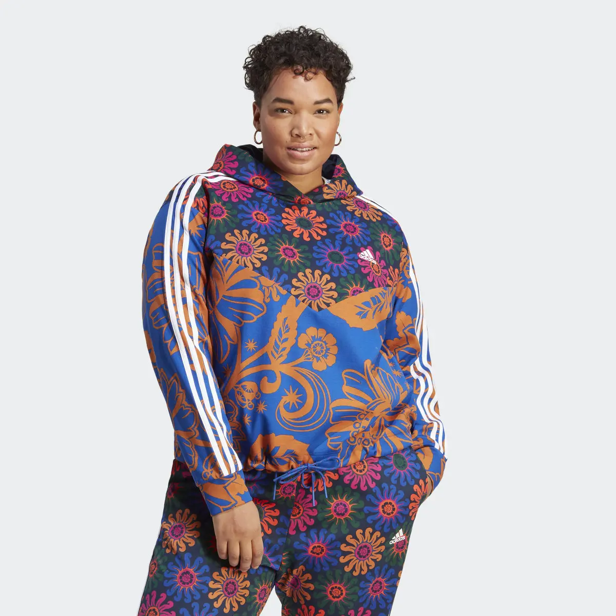 Adidas x FARM Rio Hoodie (Plus Size). 2