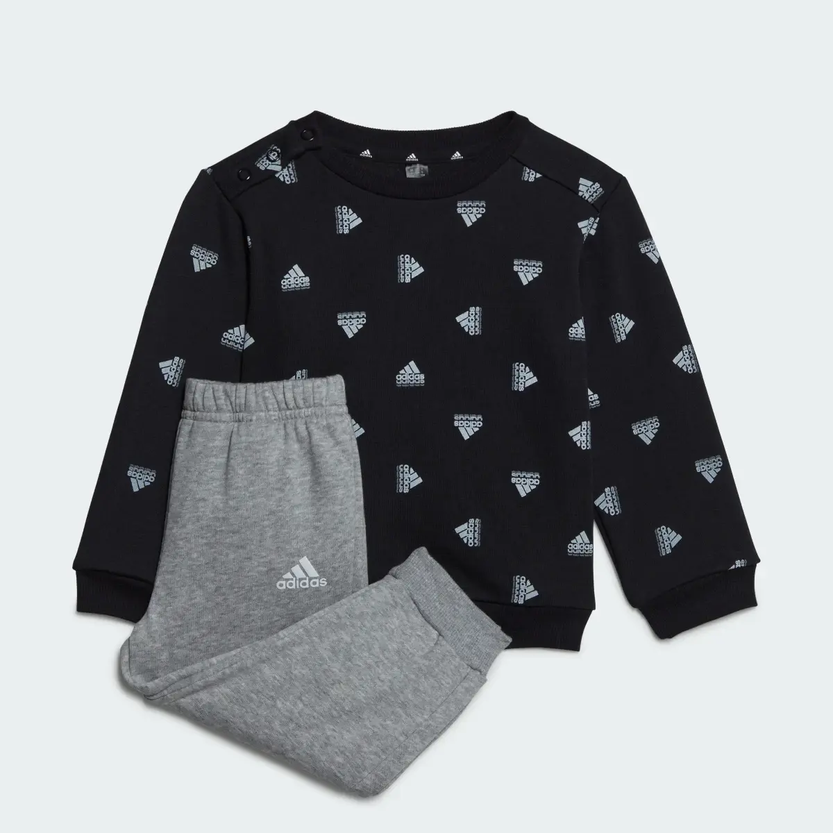 Adidas Brand Love Fleece Jogger Set. 1