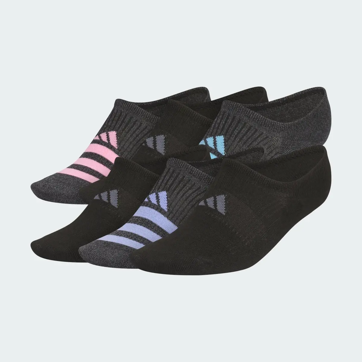 Adidas Superlite 3.0 6-Pack Super-No-Show Socks. 2