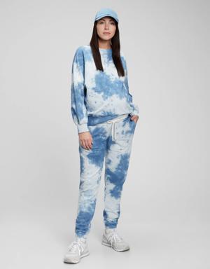 Maternity Fleece Under Belly Joggers blue