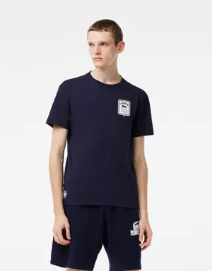 Lacoste T-shirt da uomo con stemma Lacoste Sport Roland Garros Edition