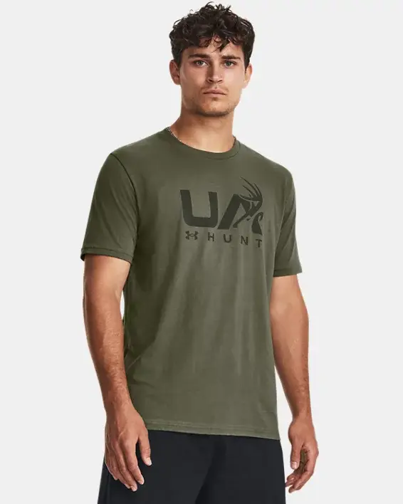 Under Armour Men's UA Antler Hunt Logo T-Shirt. 1