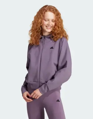 Adidas Z.N.E. Full-Zip Hoodie. 2