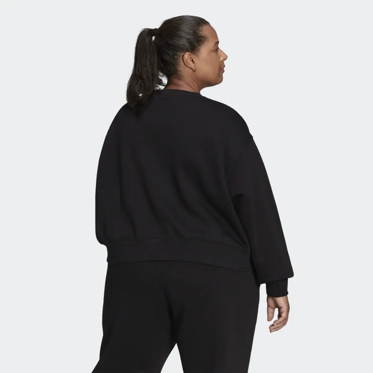 Adidas Adicolor Essentials Crew Sweatshirt (Plus Size). 3