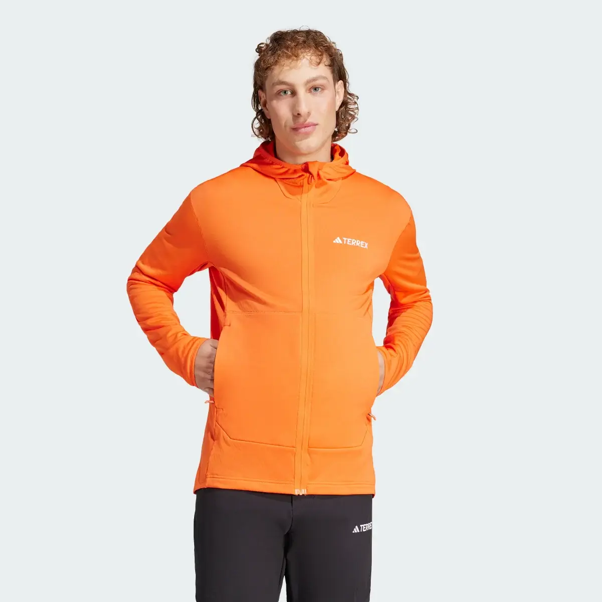 Adidas GIACCA TERREX XPERIOR LIGHT FLEECE HOODED. 2