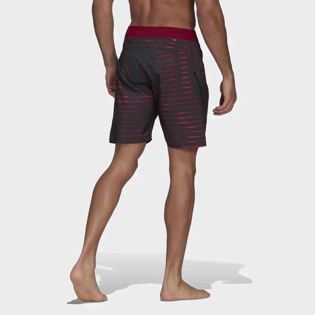 Adidas Classic Length Melbourne Graphic Board Shorts. 2