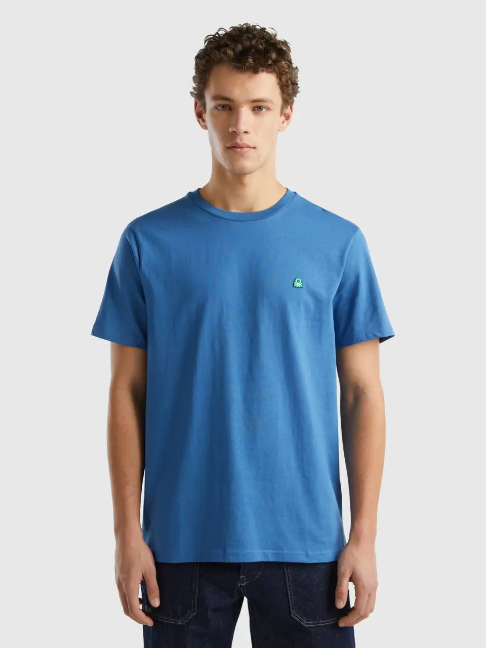 Benetton 100% organic cotton basic t-shirt. 1