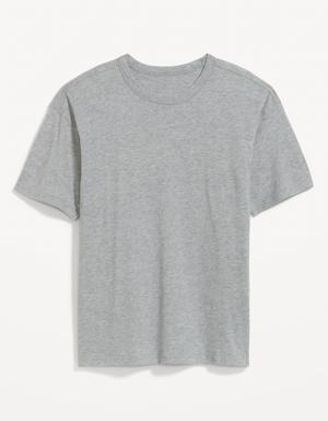 Old Navy Loose-Fit Crew-Neck T-Shirt for Men gray