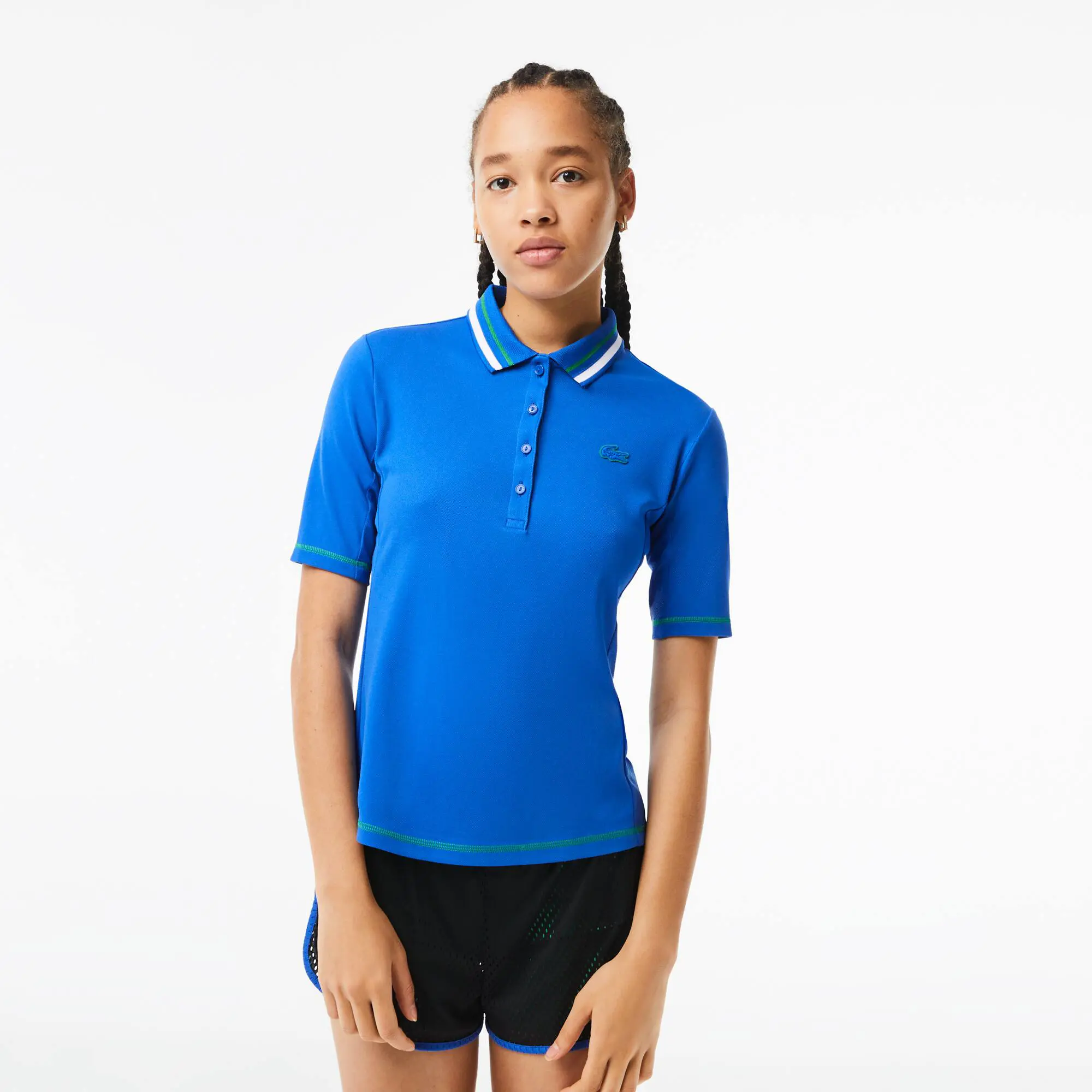 Lacoste Women’s Lacoste Tennis Ultra-dry Pique Polo Shirt. 1