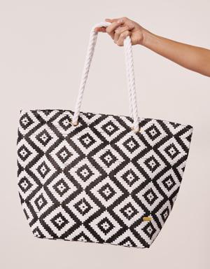 Losange Print Bag