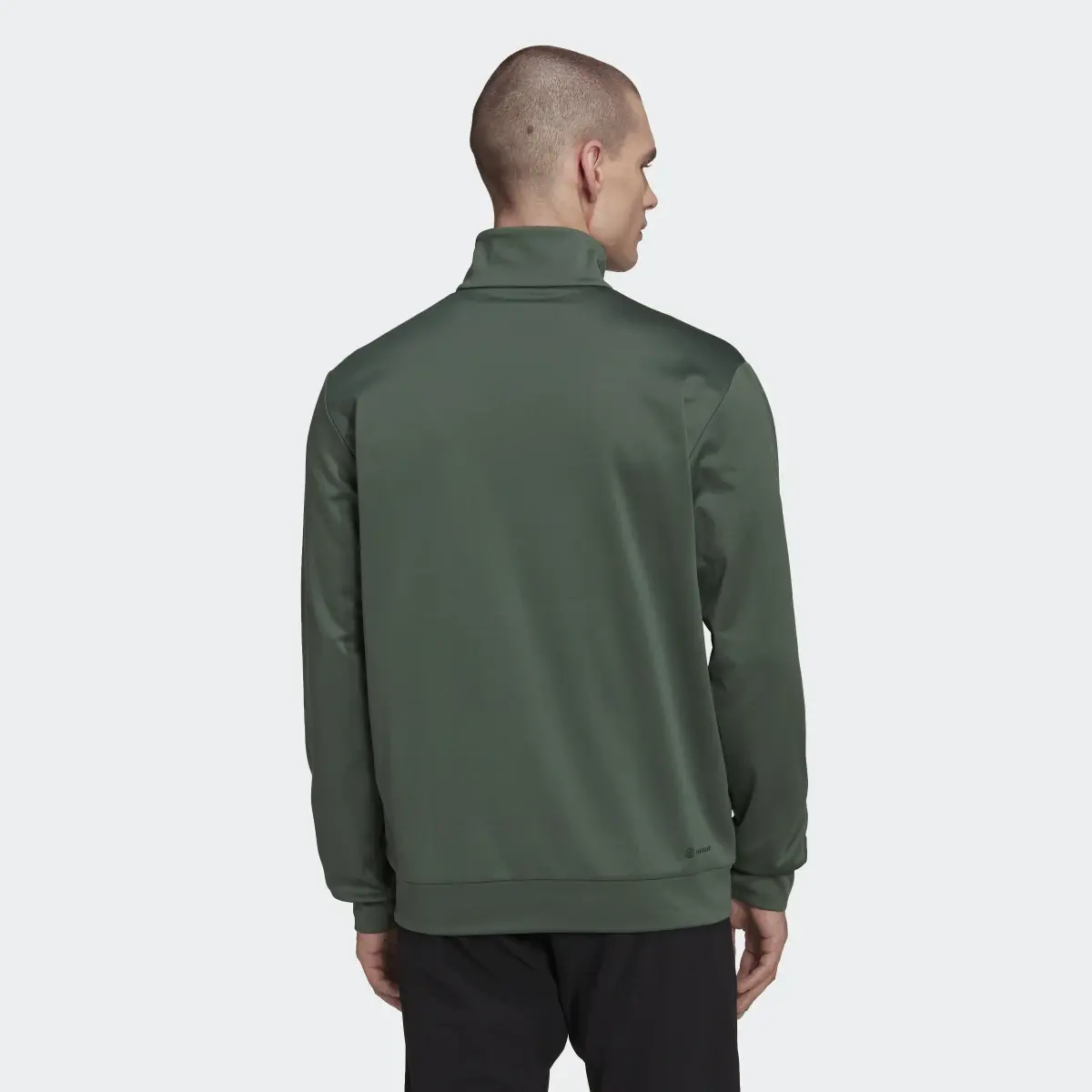 Adidas AEROREADY Game and Go Small Logo Half-Zip Top. 3