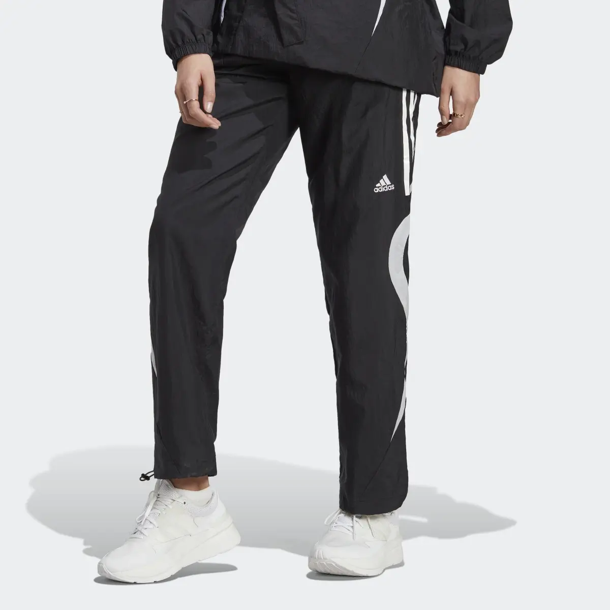 Adidas Woven Track Tracksuit Bottoms. 1