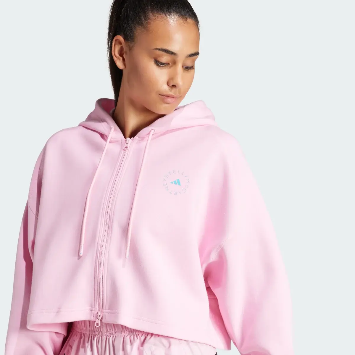 Adidas by Stella McCartney Cropped Hoodie. 1