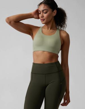 Athleta Advance Bra B&#45G green