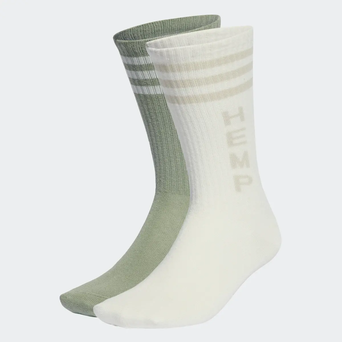 Adidas Hemp Crew Socks 2 Pairs. 2