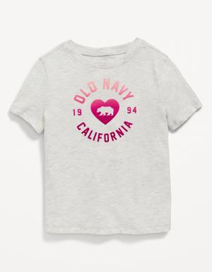Unisex Logo-Graphic T-Shirt for Toddler gray