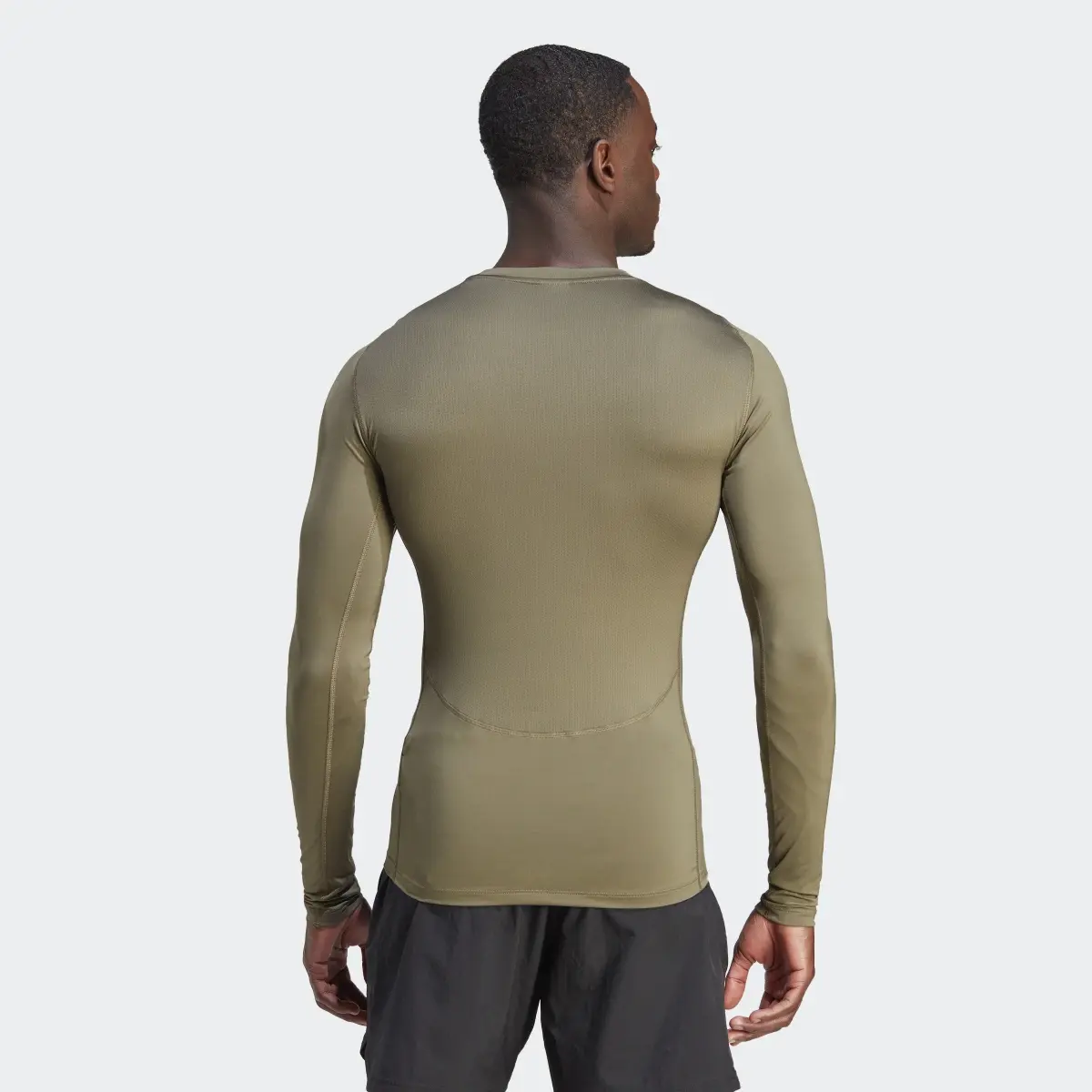 Adidas Techfit Training Long Sleeve Tee. 3