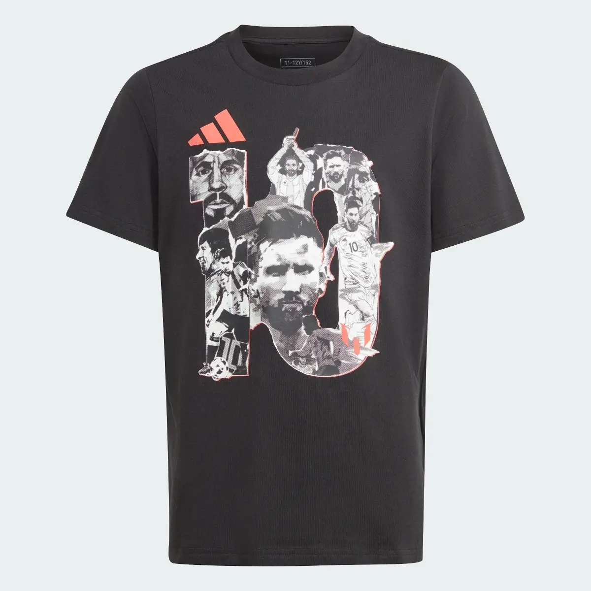 Adidas Playera Messi Fútbol Estampada. 1