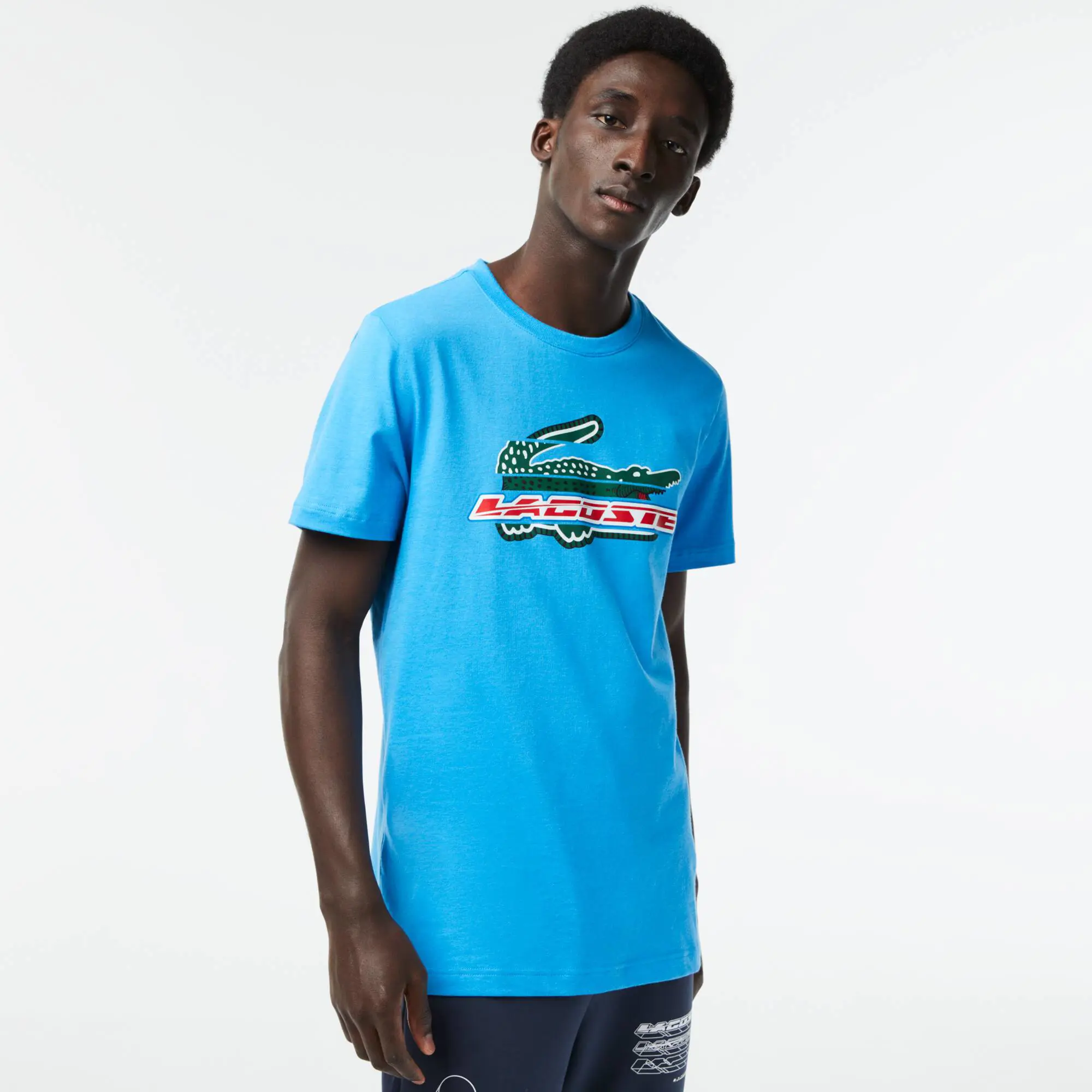 Lacoste T-shirt da uomo regular fit in cotone biologico Lacoste Sport. 1