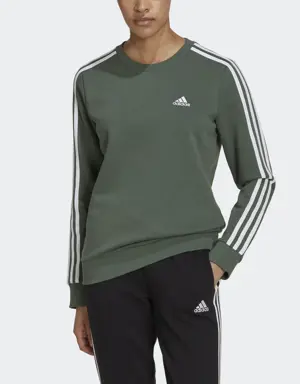 Adidas Essentials 3-Stripes Fleece Sweatshirt