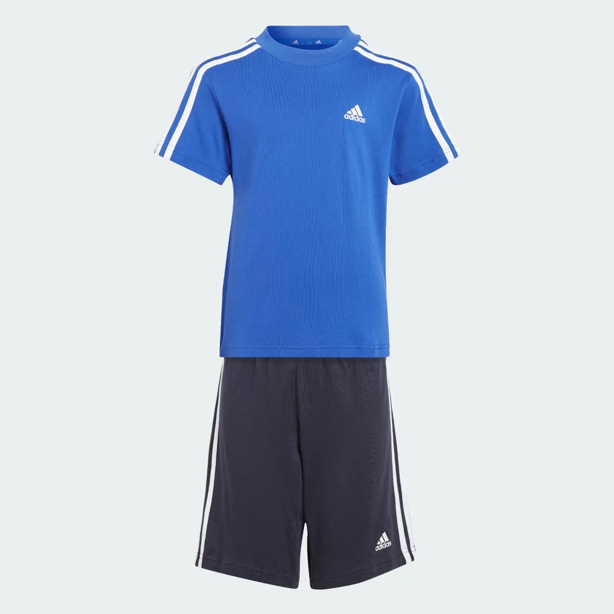 Adidas Conjunto de Playera y Shorts Essentials 3-Stripes. 1