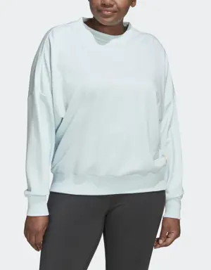 Studio Lounge Loose Sweatshirt (Plus Size)