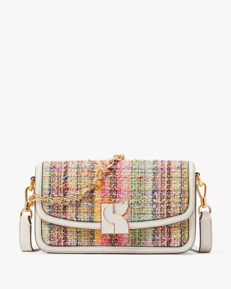 Kate Spade Dakota Tweed Small Crossbody. 1