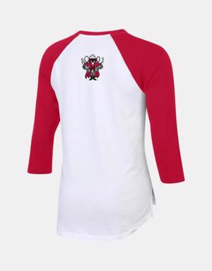 Women's UA Performance Cotton Baseball Collegiate T-Shirt