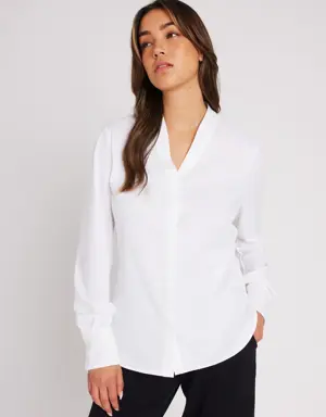 On The Move Long Sleeve Blouse