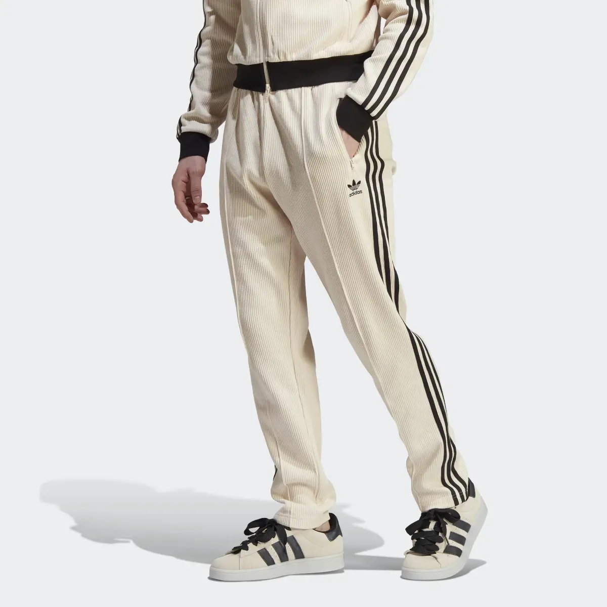 Adidas Adicolor Classics Waffle Beckenbauer Track Pants. 1