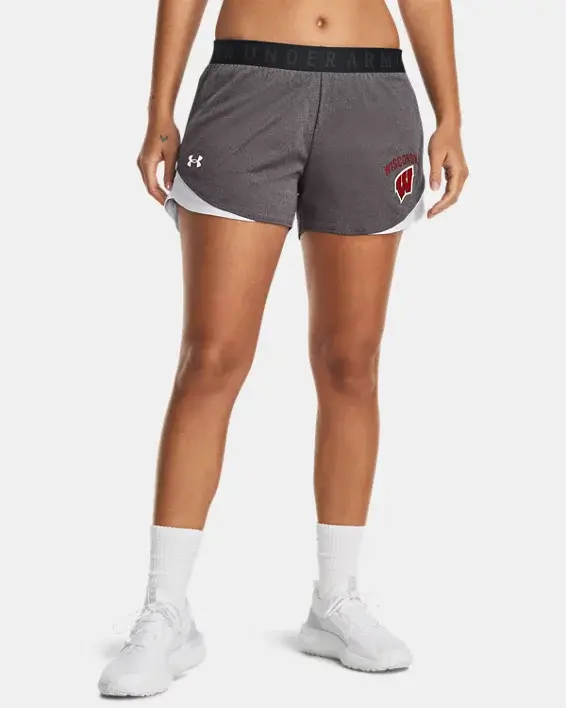 Under Armour Women's UA Play Up Collegiate Shorts. 1
