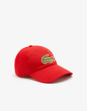 Lacoste Unisex Adjustable Organic Cotton Twill Cap