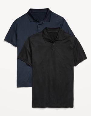 Old Navy Performance Core Polo 2-Pack for Men blue