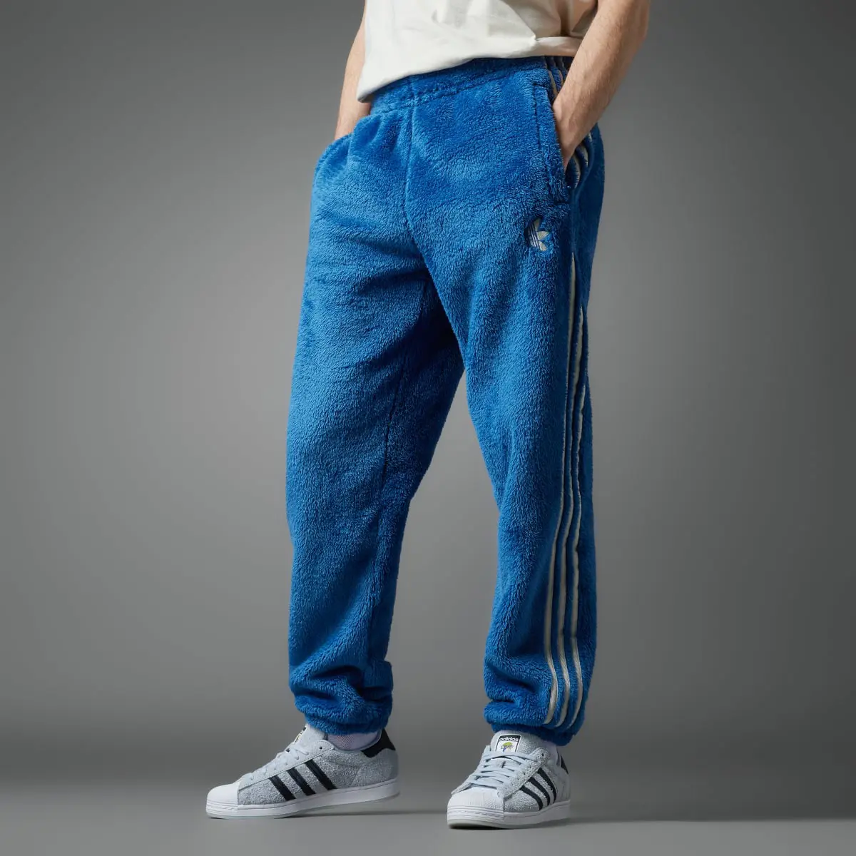Adidas Indigo Herz Fur Pants. 1