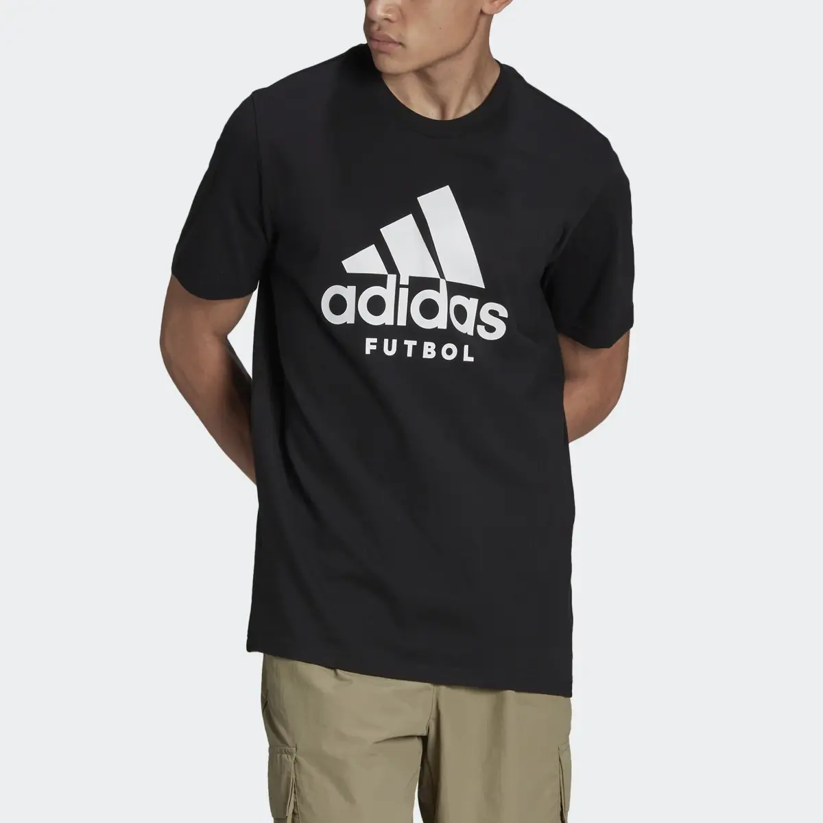 Adidas Playera Futbol Logo. 1