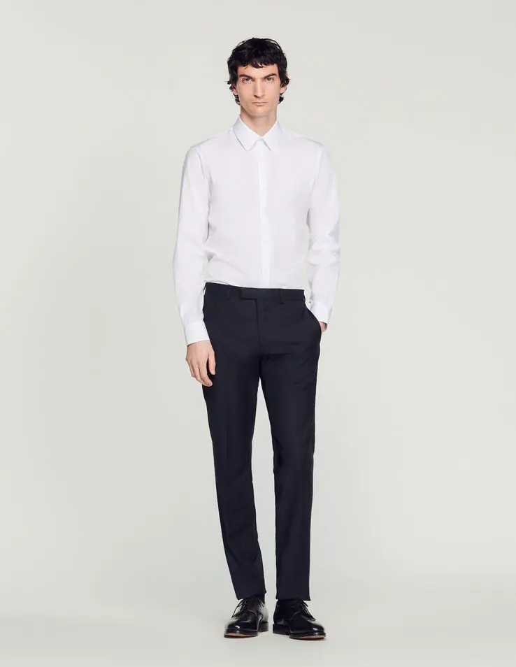 Sandro Classic cotton shirt. 1