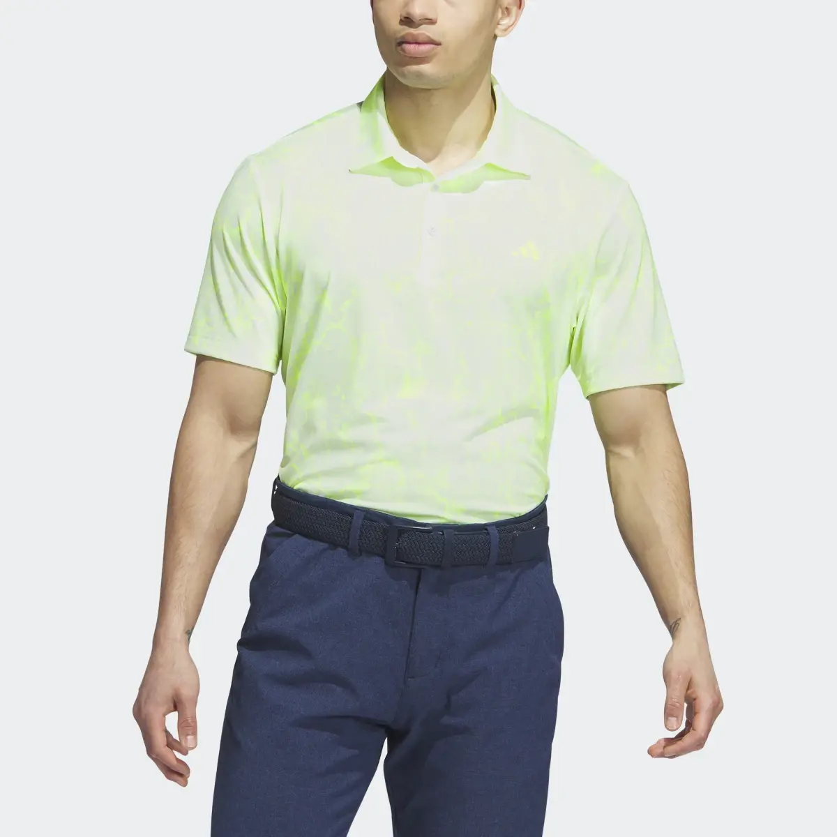 Adidas Ultimate365 Print Golf Polo Shirt. 1