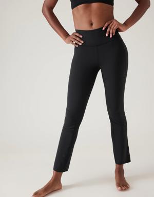 Transcend High Rise Stash Straight Crop black